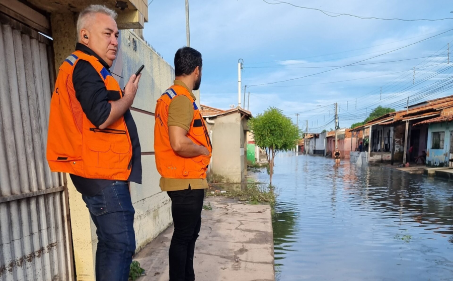 Defesa Civil alinha ações em prol de comunidades afetadas pelas chuvas