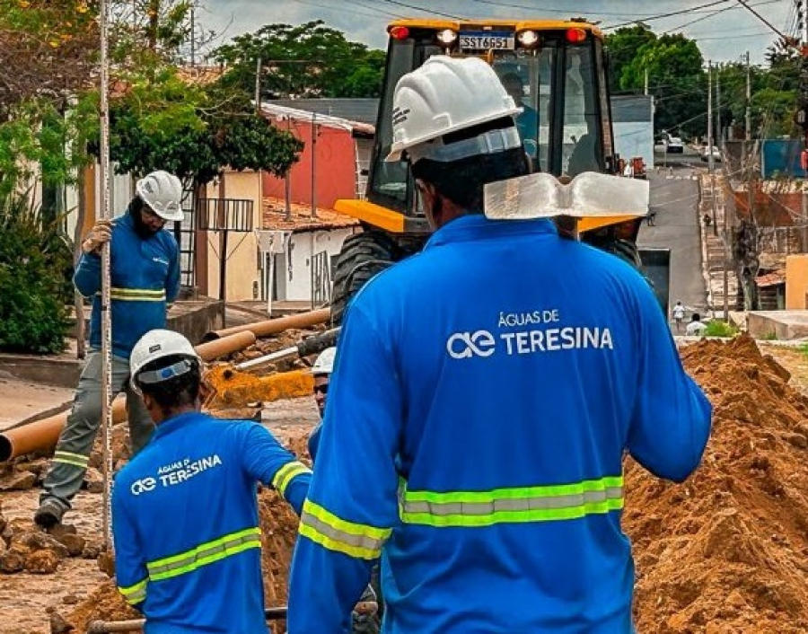 Águas de Teresina vai rever as metas do contrato com saneamento na capital